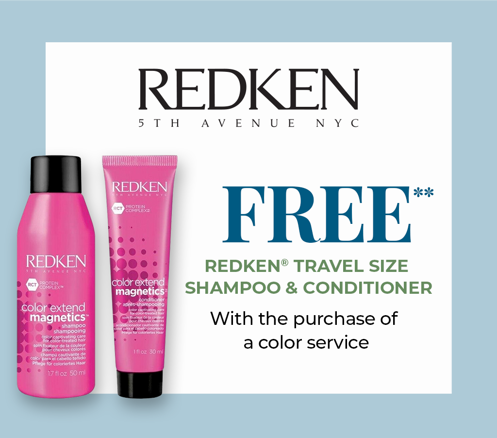 Free redken travel size shampoo and conditioner
