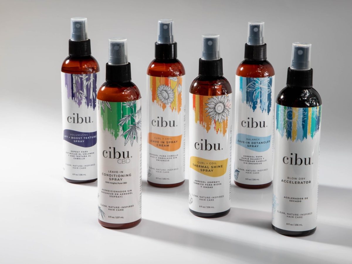Cibu products lined up